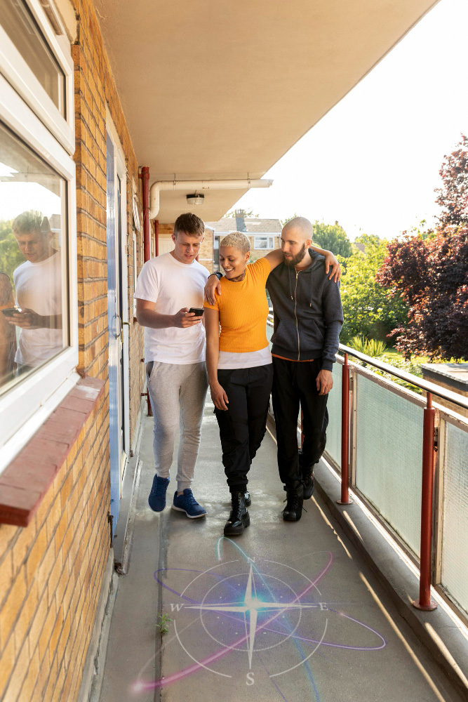 We provide secure, fully furnished properties where individuals can live independently with tailored support when needed.
